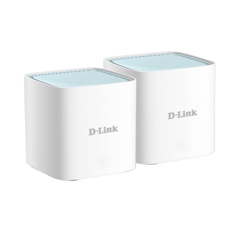 Picture of D-Link M15 AX1500 Eagle Pro 300 Mbps AI Mesh Wi-Fi 6 Router System 2-Pack (Easy Setup/ Multi-Pack for Smart Wireless Internet Network/ Compatible with Amazon Alexa & Google Assistant/ Dual Band)